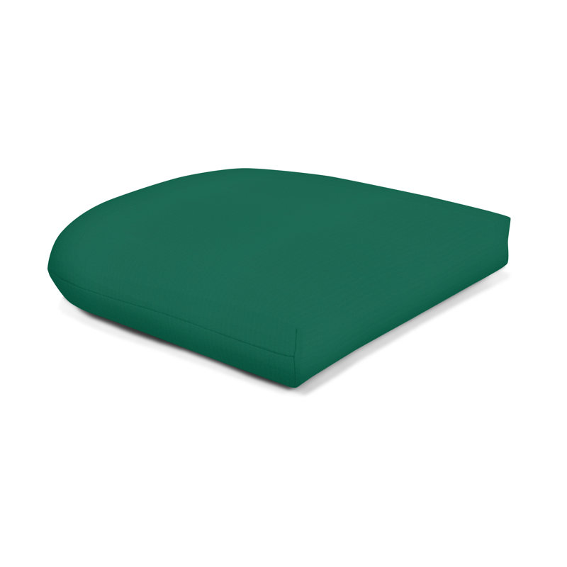 Sol 72 Outdoor™ Sunbrella Seat Cushion 18'' W x 18'' D, Canvas Forest Green Sunbrella®