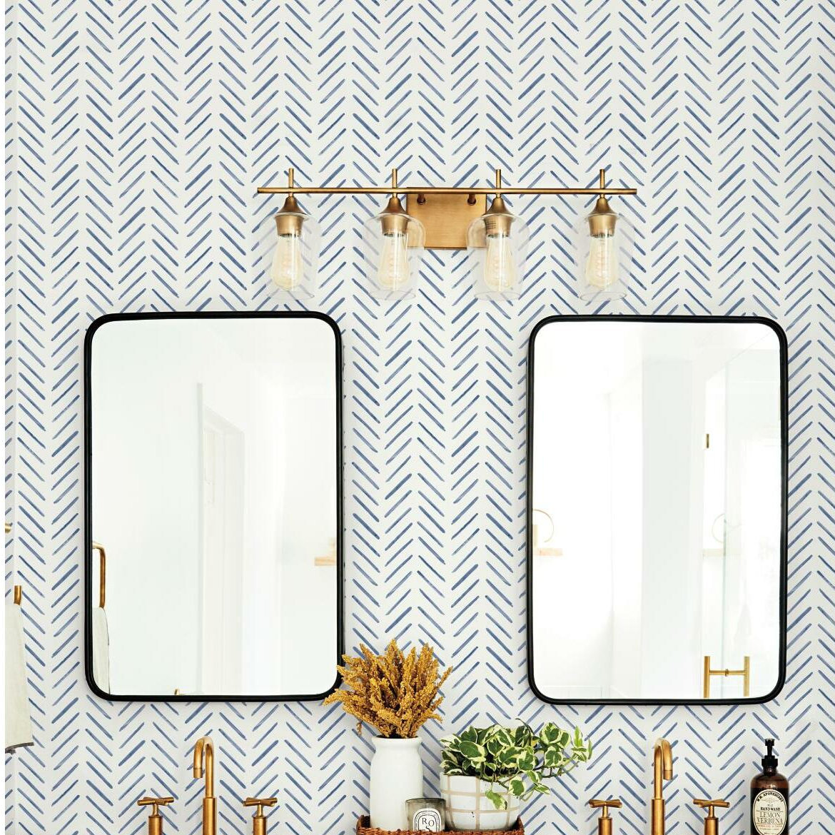 Wallpaper Roll, Navy