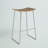 Arispe Counter Stool with Metal Frame-2135079735-2085152941