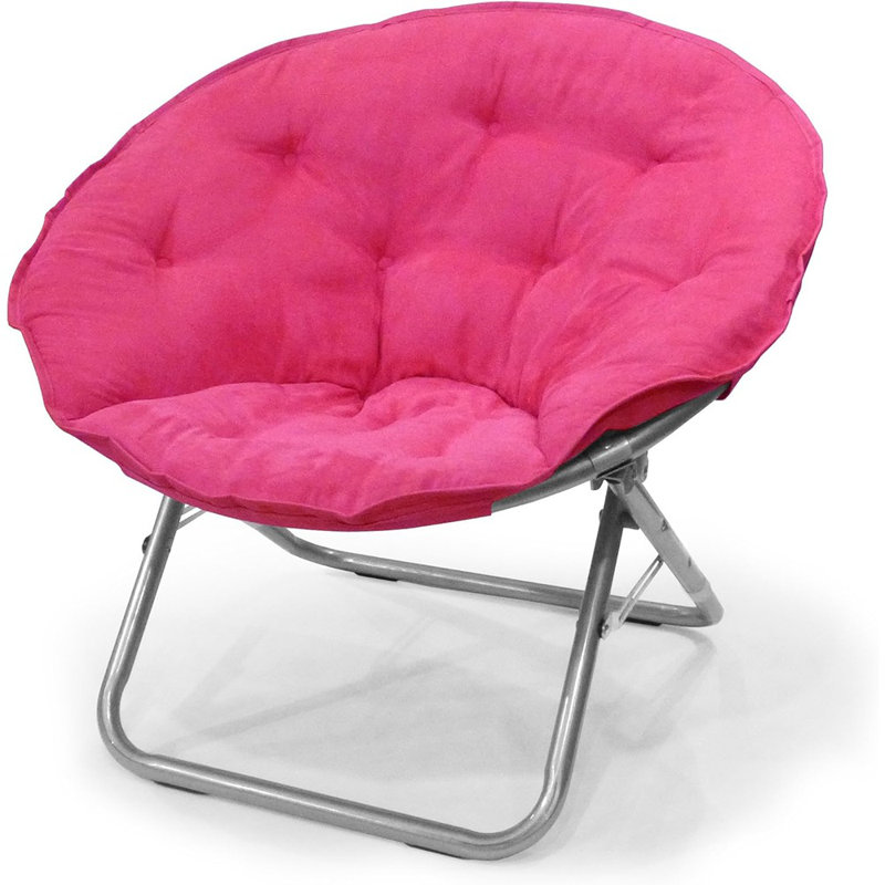 Chaise soucoupe, adulte, rose