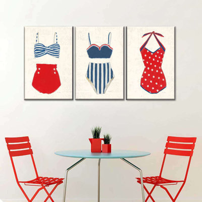 " Retro Swimwear " 3 - Pieces