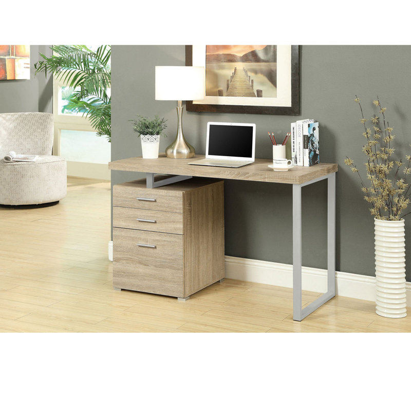 Metal Base Writing Desk
