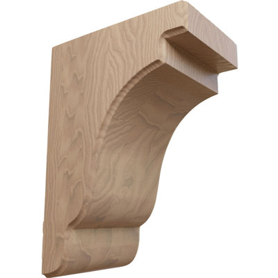 5 1/4"W x 7 1/4"D x 9 1/2"H Bedford Bracket, Mahogany (6-Pack)