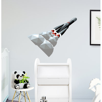 Adhésif décoratif fusée