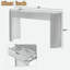 Console moderne avec 2 tiroirs