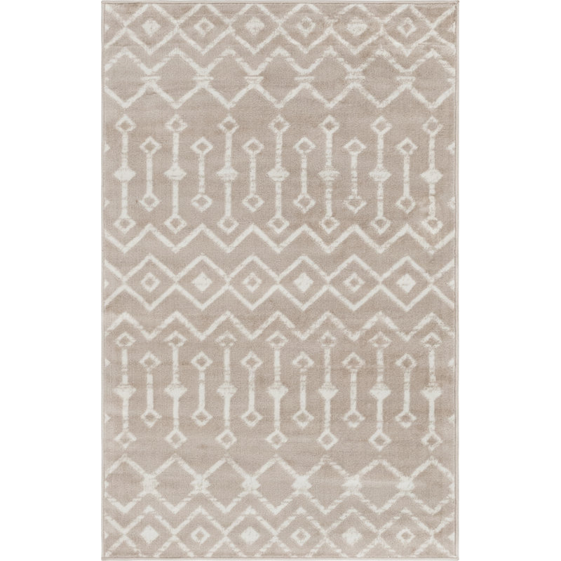 Moroccan Area Rug, Rectangle 99 x 160cm