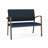 Newport Waiting Reception Loveseat Metal Frame-1897956059-1897956058