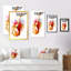 Musique, guitare, dessin abstrait - peinture-935460356-935460357
