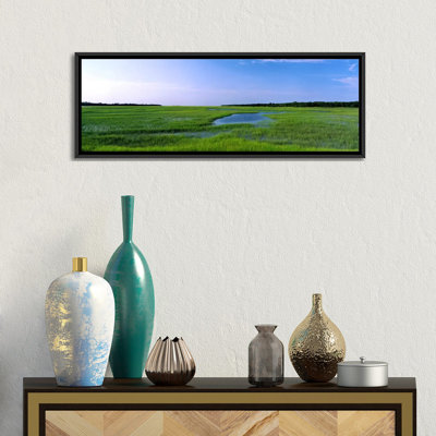 « jacksonville, floride, côte atlantique, sel marshale », reproduction de photo sur toile