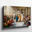 Toile dans un grand cadre architectural rappelant l'Antiquité classique, art mural-1819402441