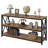 3-Tier Console Table with Open Shelves, Entryway and Storage Table for Living Room, Hallway, Kitchen, or Bedroom
