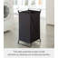 Panier à linge Yamazaki Home - Range-panier pliable, acier-316612394-316612395