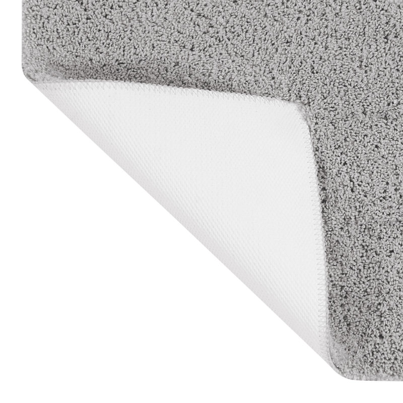Tapis de salle de bain Micro, Rectangle 17 po x 24 po, Gris