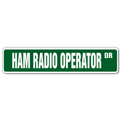 Plaque de rue Ham