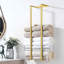 Porte-serviettes pour mur de salle de bain, pour ranger serviettes, peignoirs, porte-serviettes avec crochets-109479760
