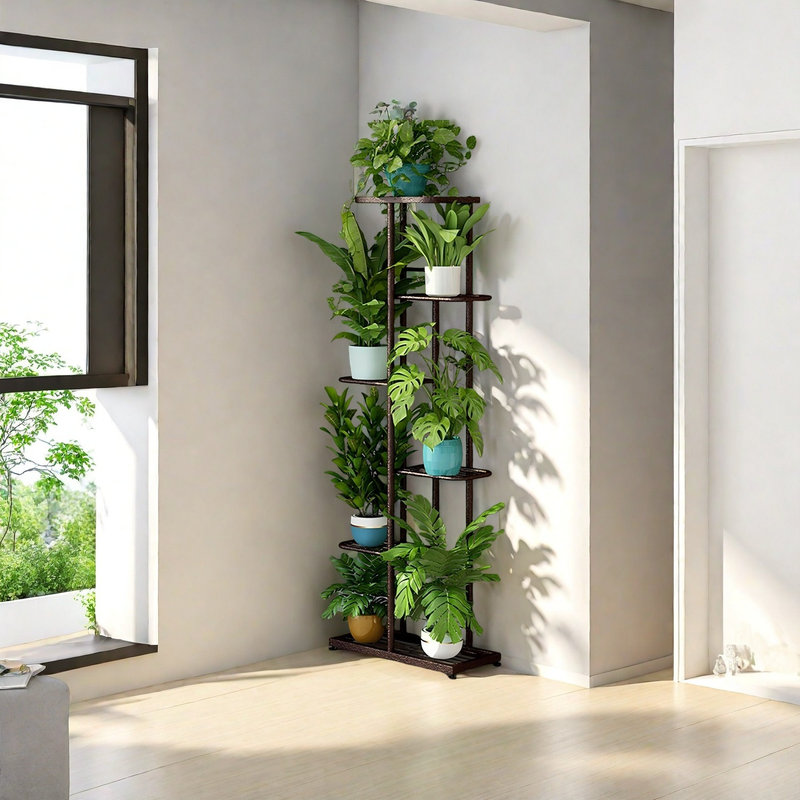 Plant Stand, Brown