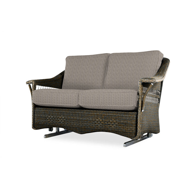 Nantucket Outdoor 2 - Seat Loveseat, Mink, Bamboo Bay Sky