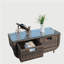 Table basse avec verre trempé