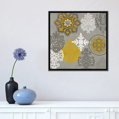 " Decorative Ornaments In Gold I " by Ellie Roberts