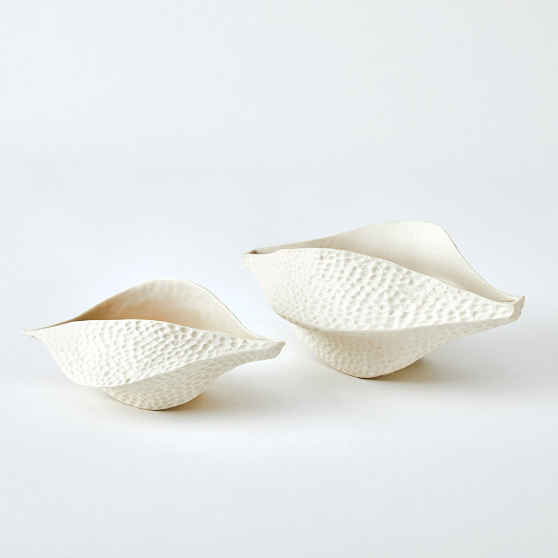 Porcelain Pod-Matte White-Sm, 4.5" H x 6" W x 11.5" D