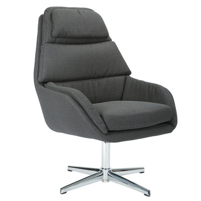 Fauteuil pivotant de 29,75 po de large Stannard