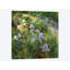 «Irises and Oxeye Daisies», reproduction sur toile-30004792-72442004-72442009