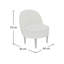 Pastel Upholstered Accent Chair