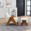 Fauteuil rembourré avec repose-pieds Betty Chenille-958435364