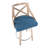 Laurenzio Swivel Upholstered Counter Stool-90141461-90141464