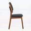 Chaise d'appoint avec coussins en tissu respirant et dossiers évidés pour un usage domestique-1225120759