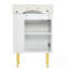 Meuble-lavabo de salle de bain avec lavabo et rangement à droite-1630404668