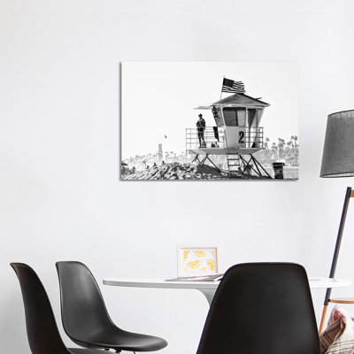 Lifeguard Tower #2 by Philippe Hugonnard - Wrapped Canvas Print