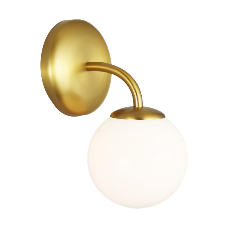 Galassia 1 - Light Bath Sconce, Burnished Brass