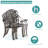 8 - Person Patio Dining Set Umbrella Hole Included Oval Table with Cushions Included-1496196855