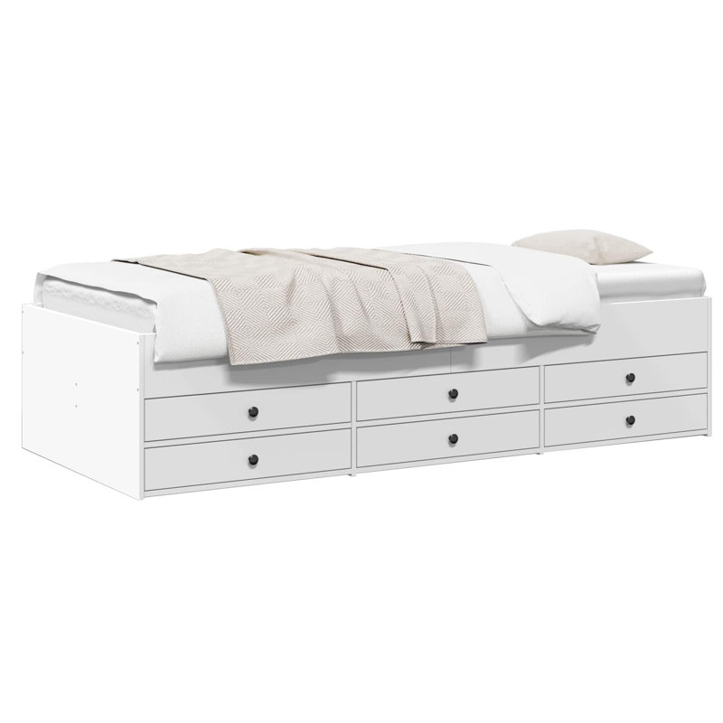 Bed Frame, White