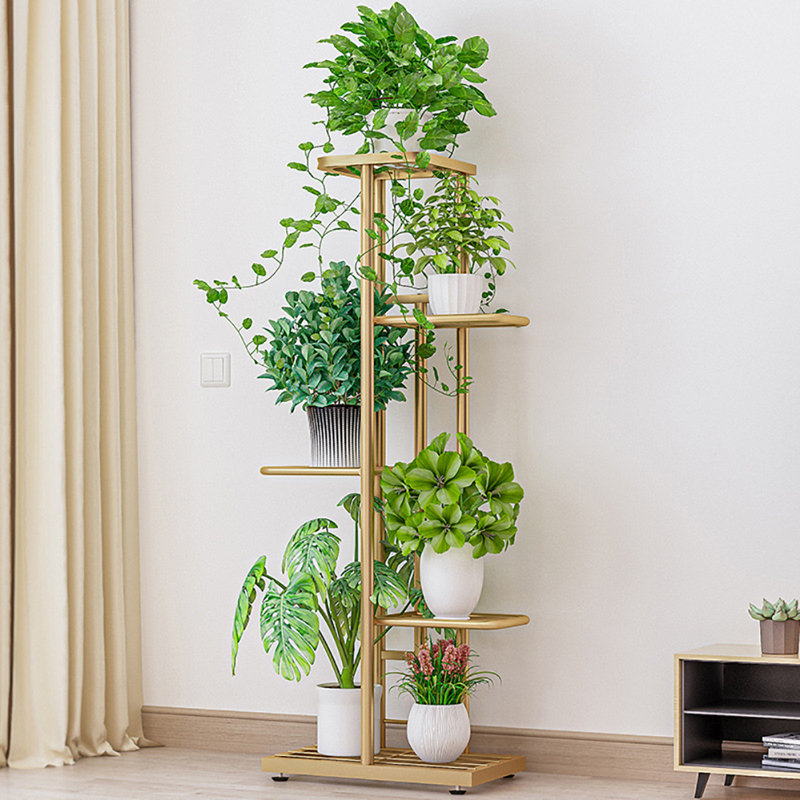 Plant Stand, Gold