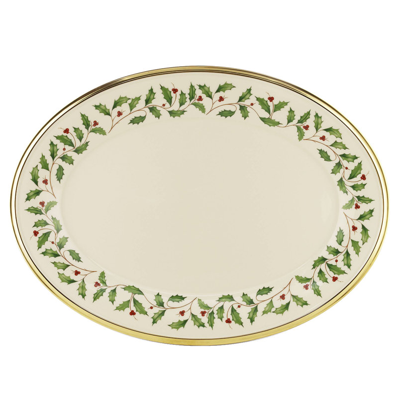 Plateau ovale Lenox, 13 po
