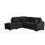 Canapé-lit modulaire en forme de L avec repose-pieds avec rangement-360545813