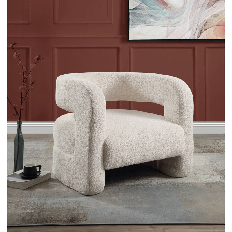 Chaise d'appoint avec pivot, idéale pour le salon ou la chambre à coucher