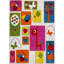 Tapis géométrique vert / rose Kindig-29180309
