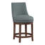 Vesper Upholstered Stool with Solid Wood Frame-1151133180-1203505035
