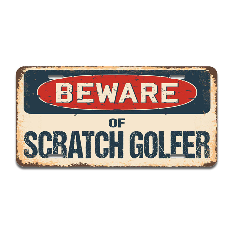 Cadre en aluminium Beware of Scratch