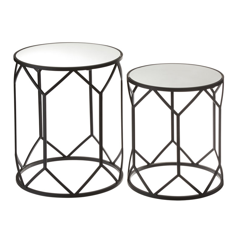 Lizeth Frame Side Table Set