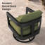Ensemble 2 pièces de chaises berçantes pivotantes à dossier demi-tonneau avec coussins Sunbrella-664141420