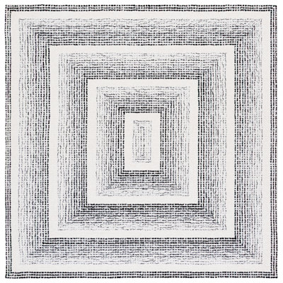 Pine Hand Tufted Wool;Cotton Geometric Rug