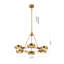 Lustre doré à 6 lumières Matterson 