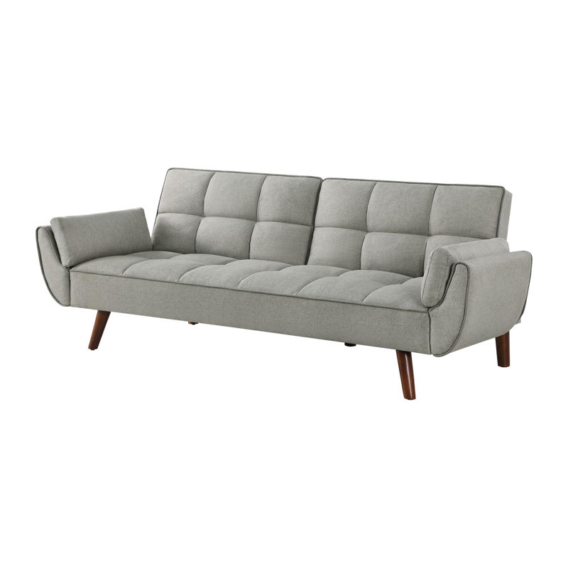 Lashanae Upholstered 83.5'' Sleeper Sofa, Gray