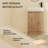 23'' Free standing Single Bathroom Vanity With Ceramic Vanity Top-264446088