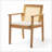 Preston Outdoor Dining Chair With Cushion, Durable Acacia Wood, Set Of 2 For Patio Comfort And Style