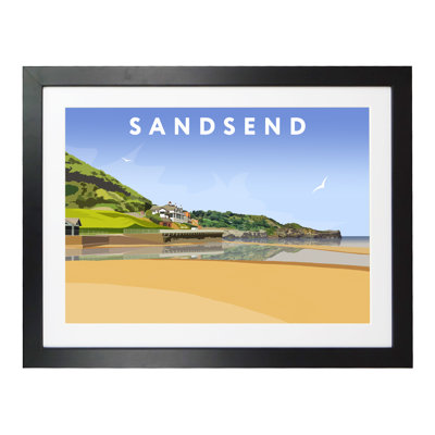 Sandsend 5 by Richard O'Neil - Print
